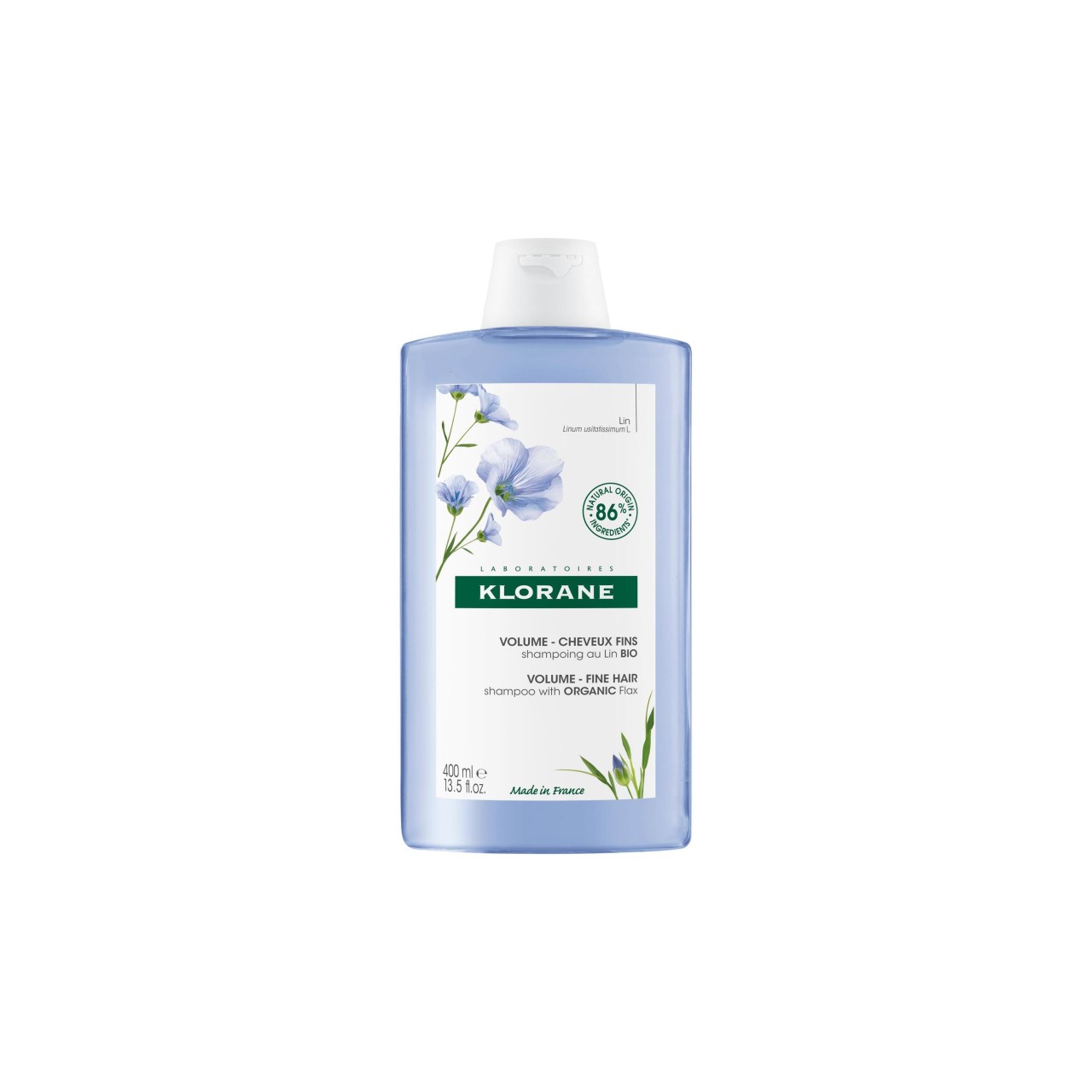 Klorane - Champô Com Linho Bio -  400 ml