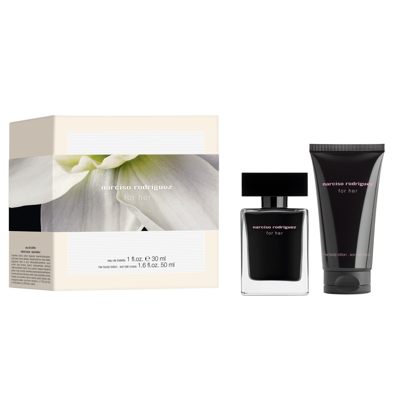 Narciso Rodriguez - For Her Eau de Toilette Spray 30Ml Set - 