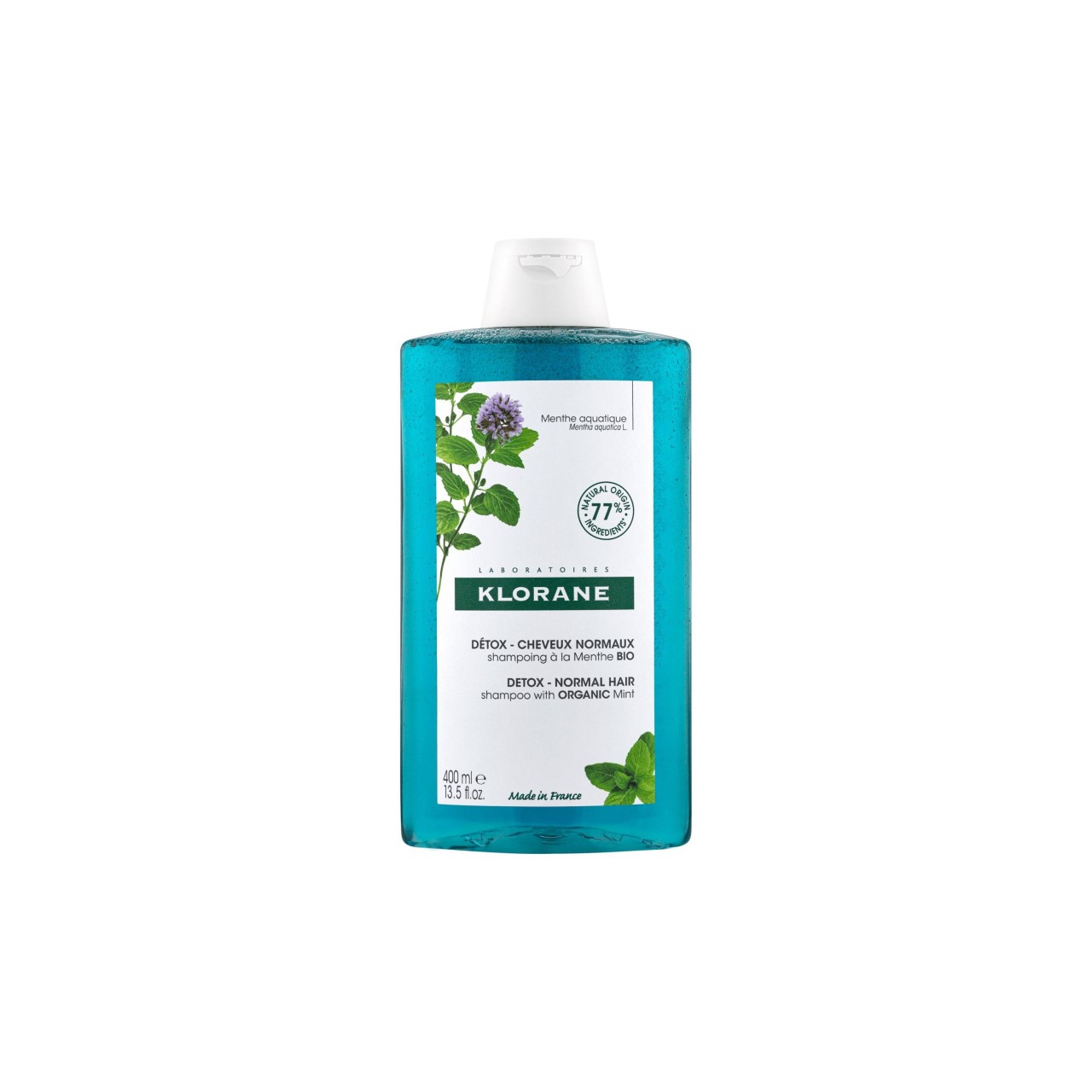 Klorane - Champô Com Menta Bio -  400 ml